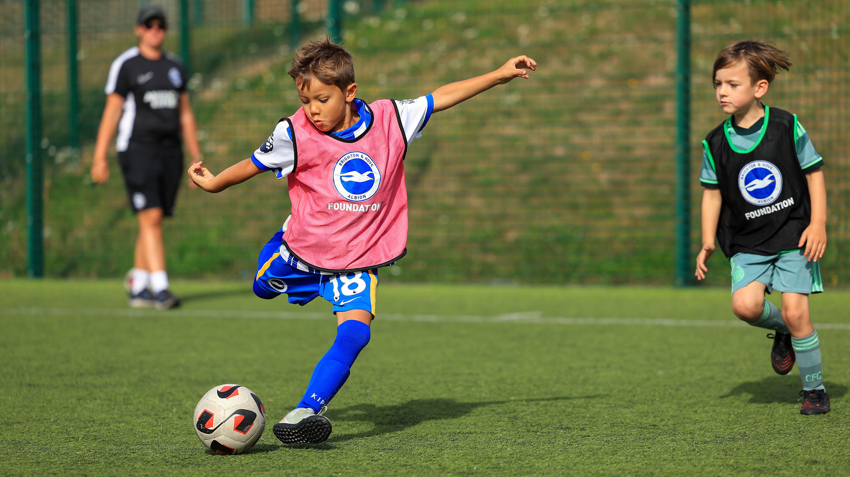 Double the amount of girls playing football in summer 2022